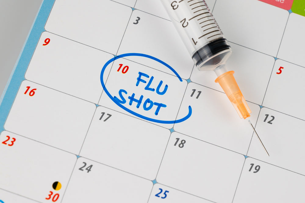 A calendar page shows the date 10 circled with the words