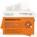 Timbret de vitamines multivitaminées topiques