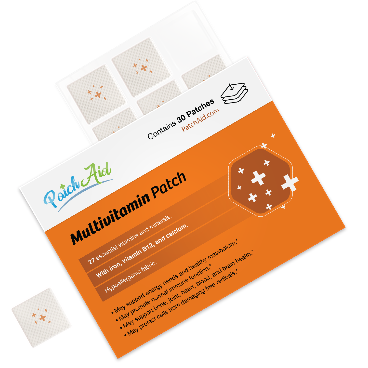 Multivitamin Plus Topical Vitamin Patch