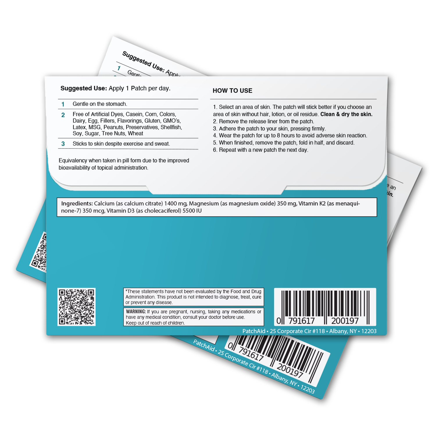 Joint & Bone Health Patch Pack
