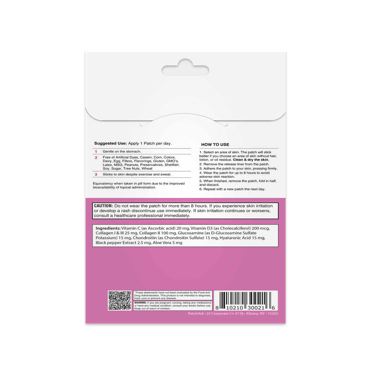 Advanced Collagen Plus Vitamin Patch