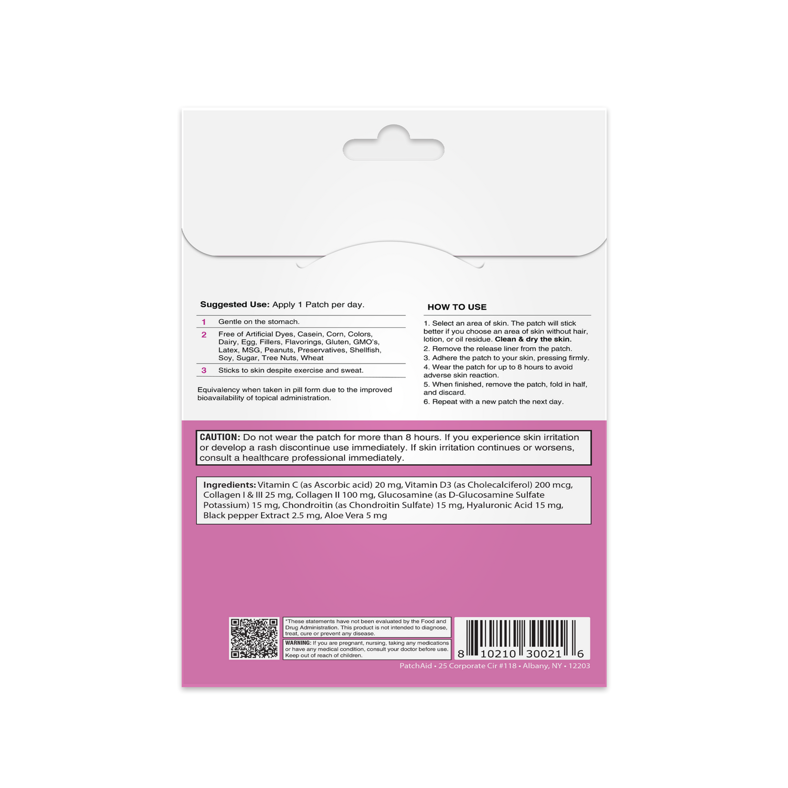 Advanced Collagen Plus Vitamin Patch