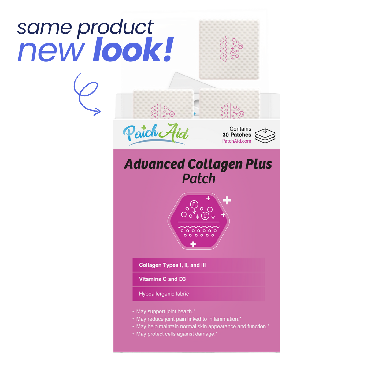 Advanced Collagen Plus Vitamin Patch