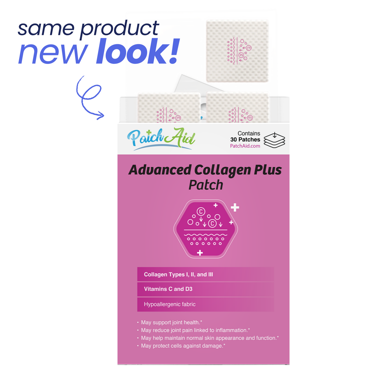 Advanced Collagen Plus Vitamin Patch