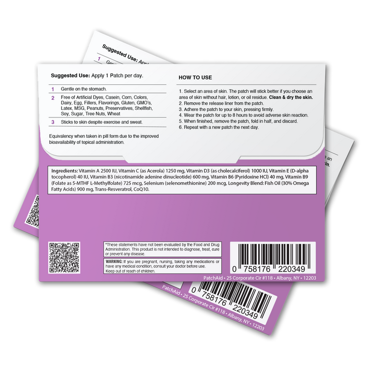 Stress & Mood Support Patch Pack