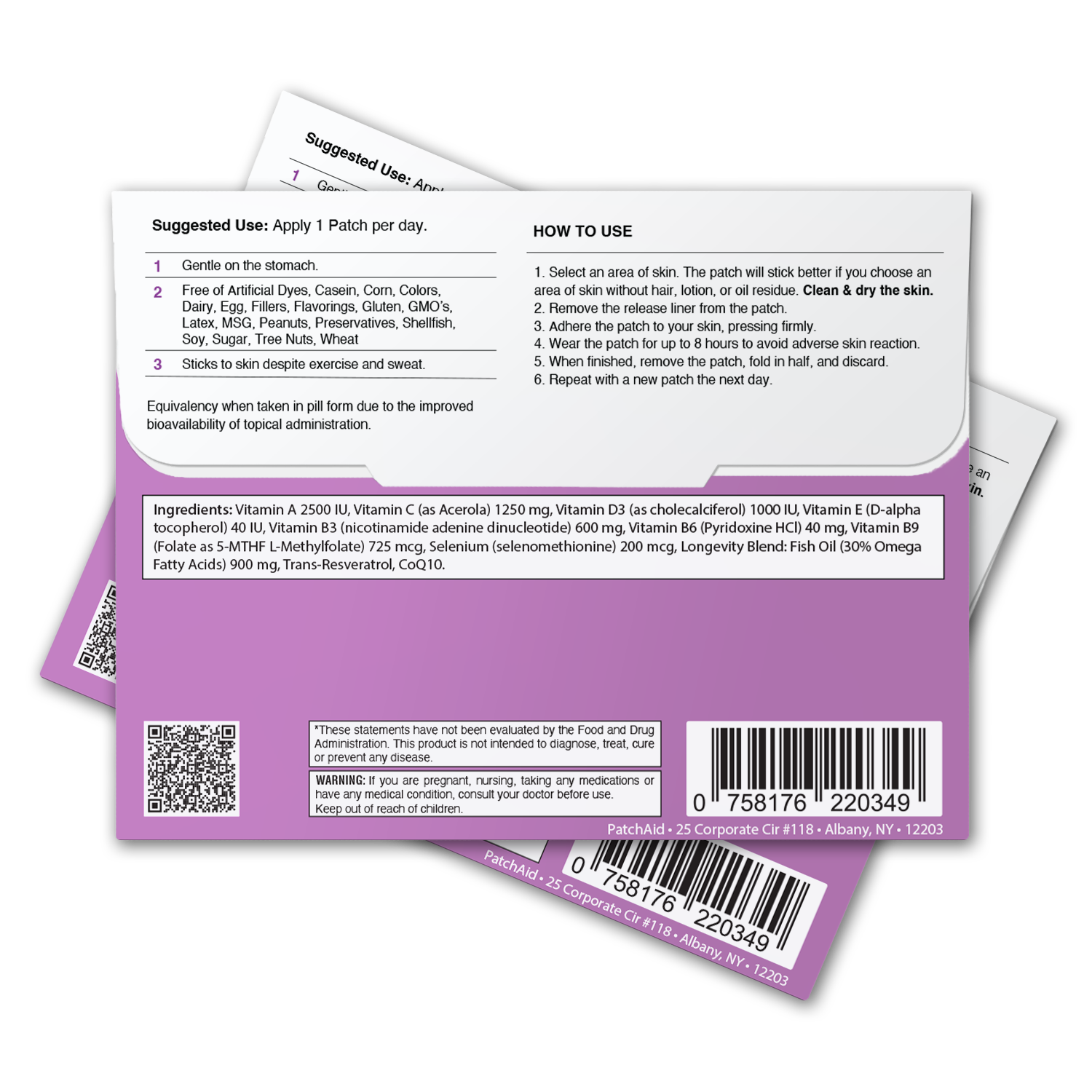 Super Mega Vitamin Patch Pack