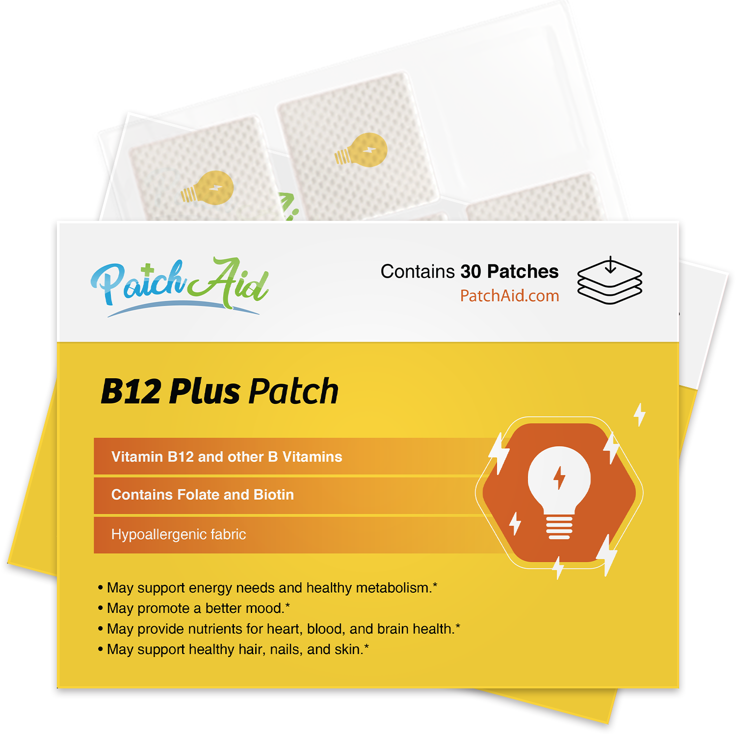 B12 Energy Plus Vitamin Patch