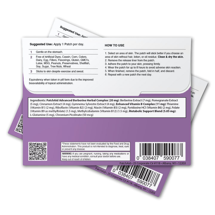 Daily Metabolic Support Patch Pack