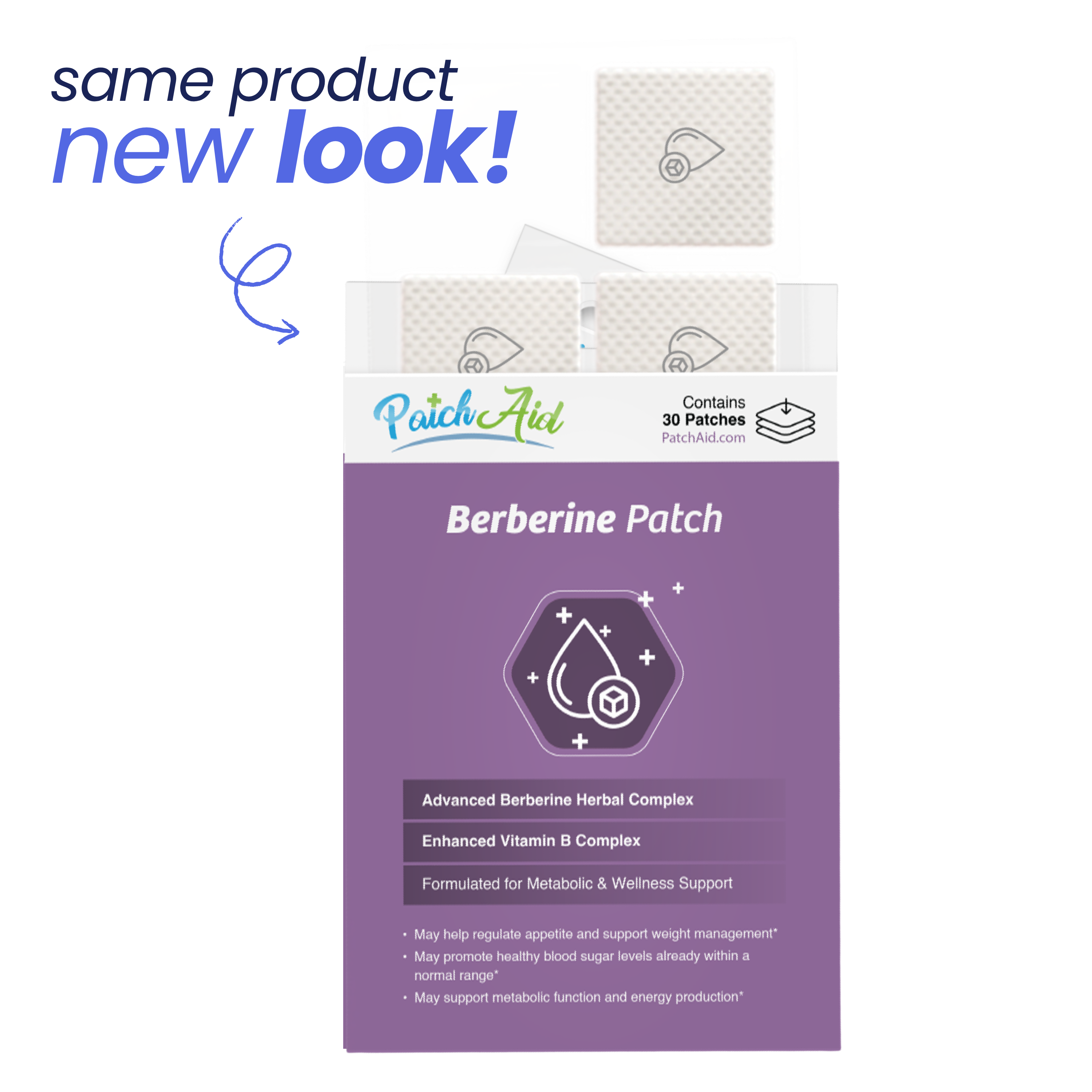 Berberine Patch (Natural GLP-1) | Patch, Don't Pill