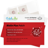 Biotin Plus Vitamin Patch for Hair, Skin, and Nails