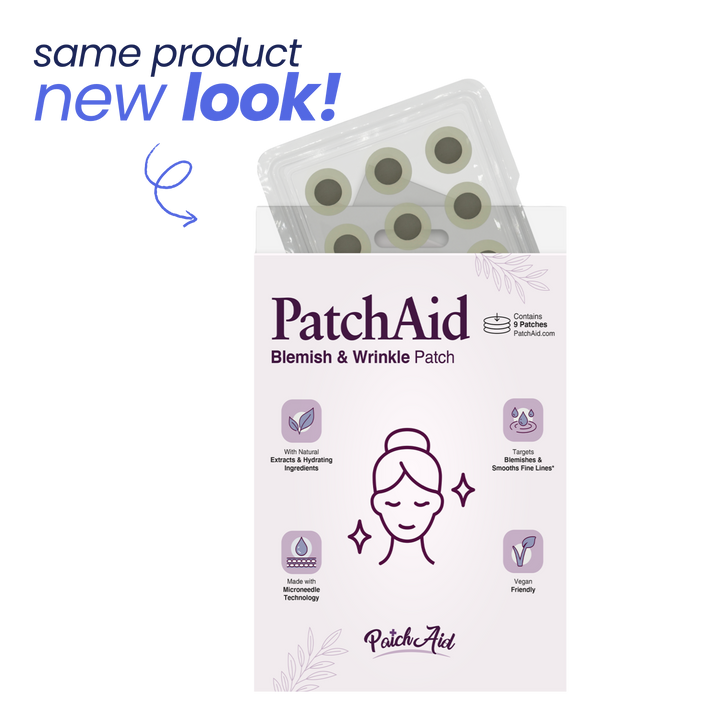 Microneedle Blemish Patch – 9 Patches with Salicylic Acid and Tea Tree Oil
