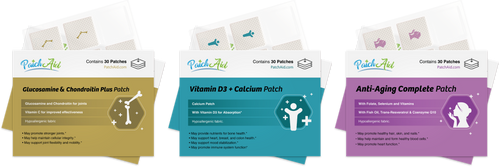 Bone and Joint Support Vitamin Patch Pack