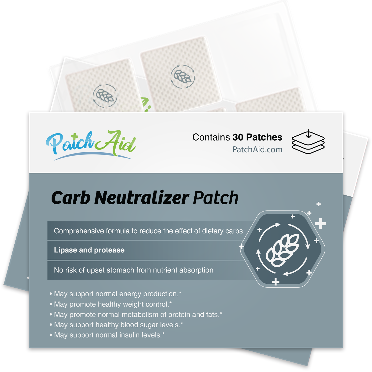 Carb Neutralizer Patch