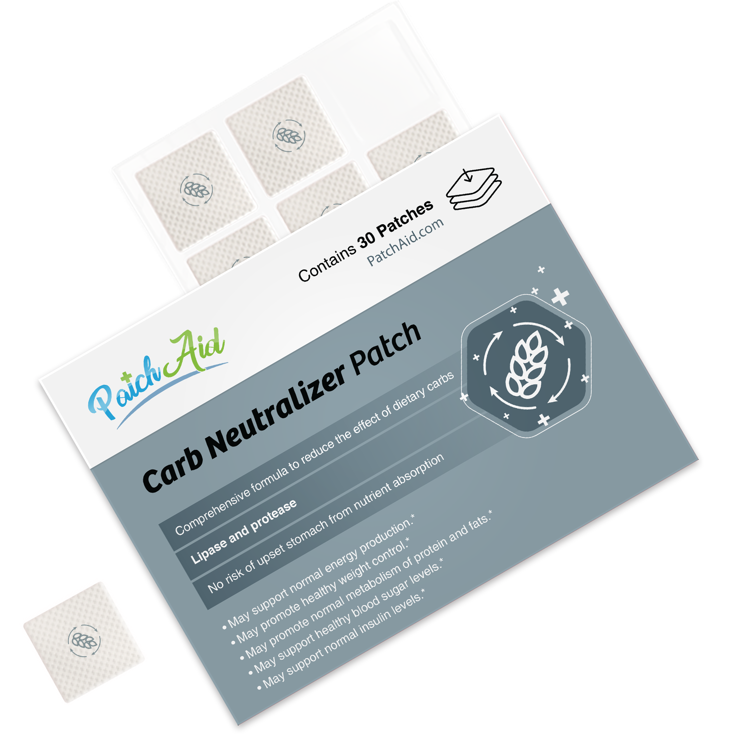 Carb Neutralizer Patch