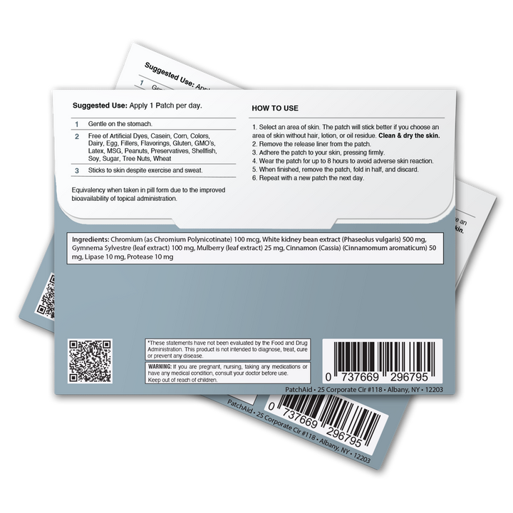 Carb Neutralizer Patch