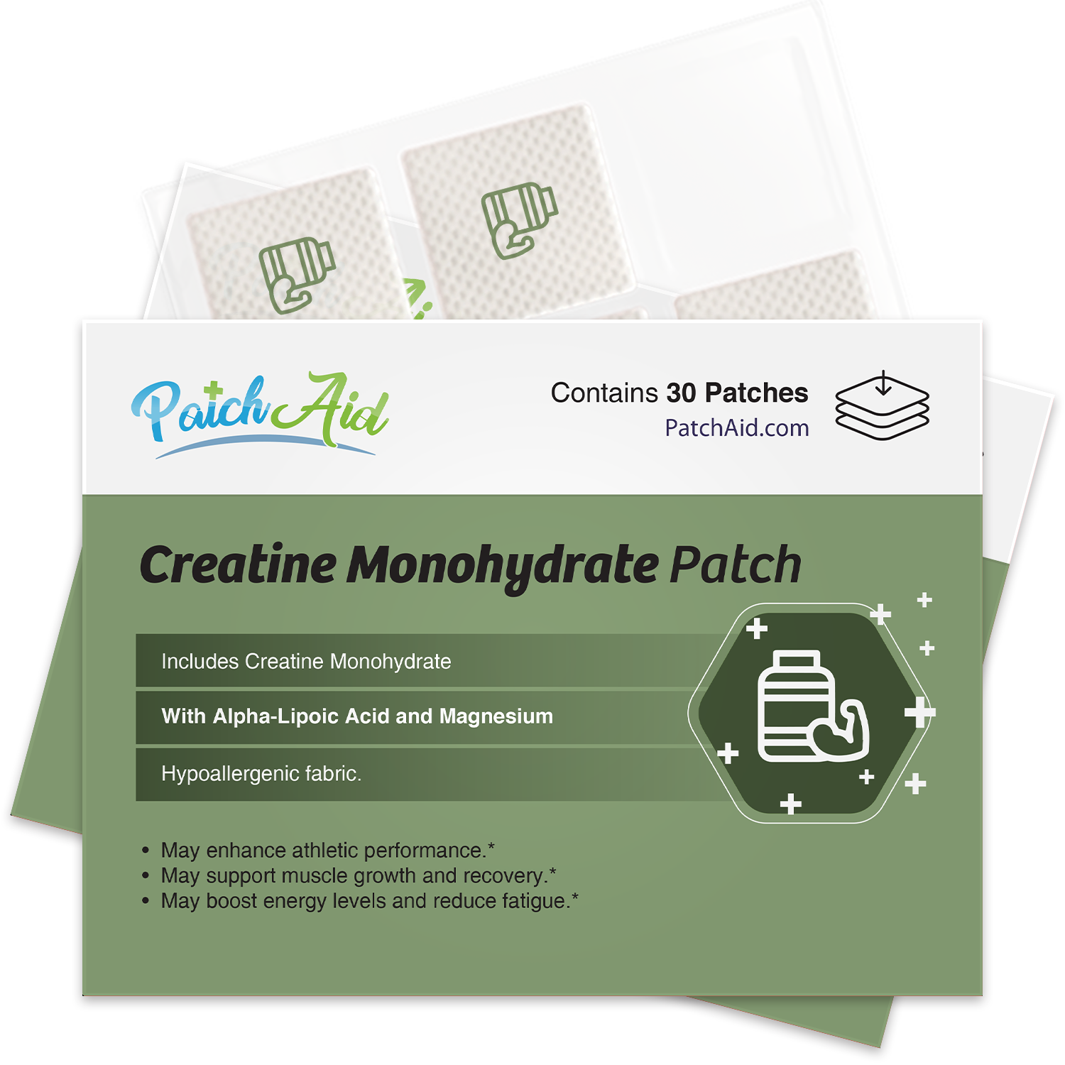 Creatine Monohydrate Patch