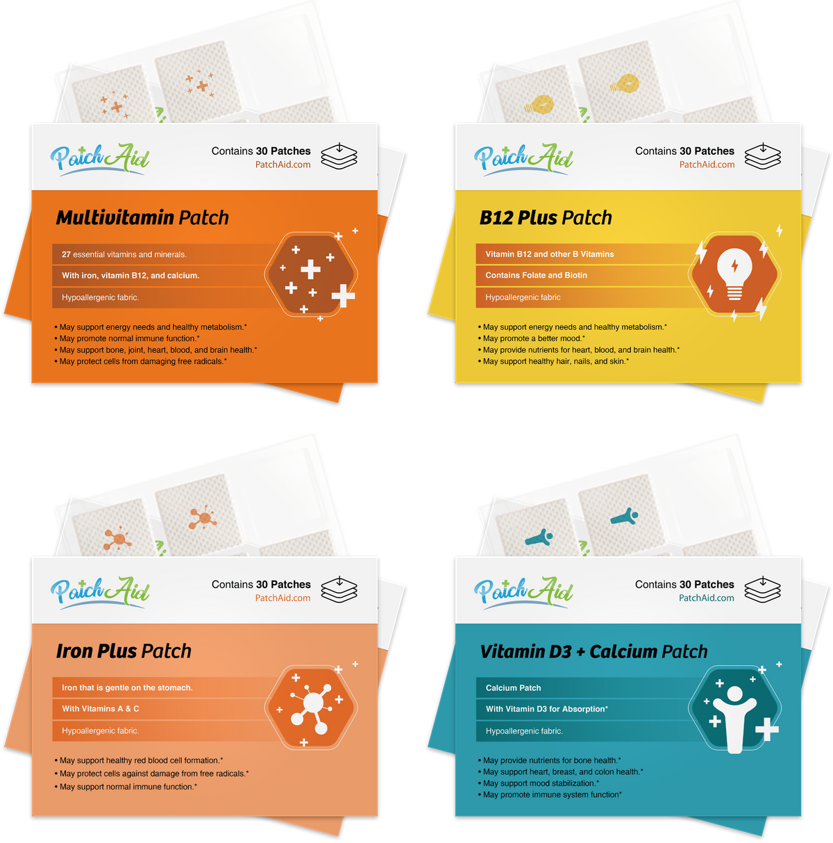 Gastric Bypass Surgery Vitamin Patch Pack