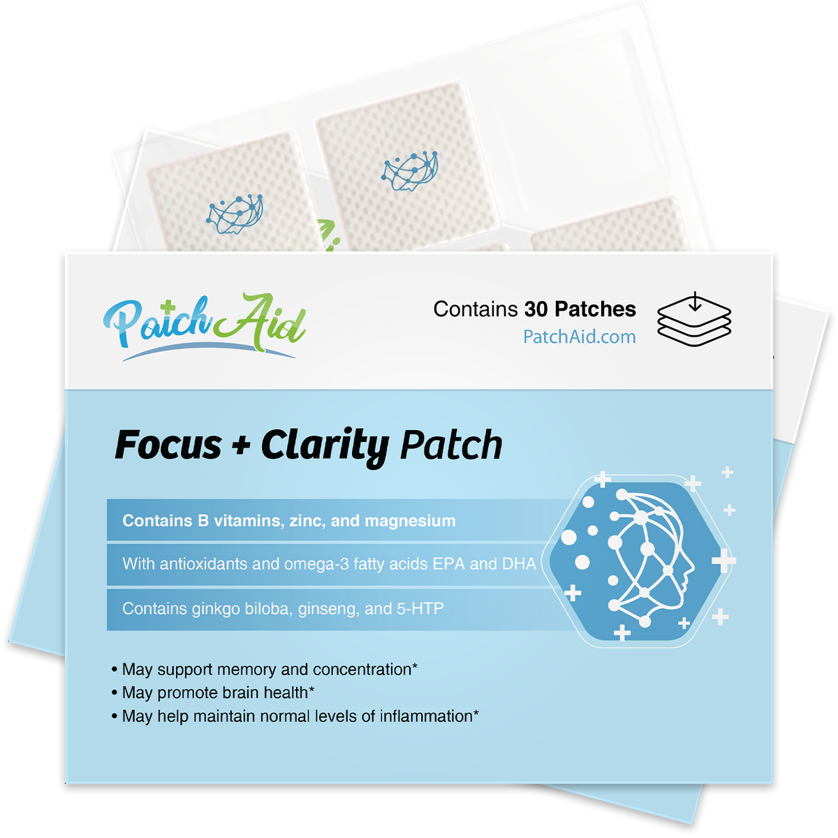 Focus and Clarity Vitamin Patch