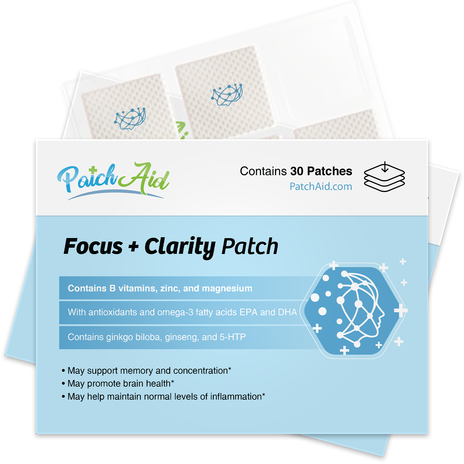 Focus and Clarity Vitamin Patch