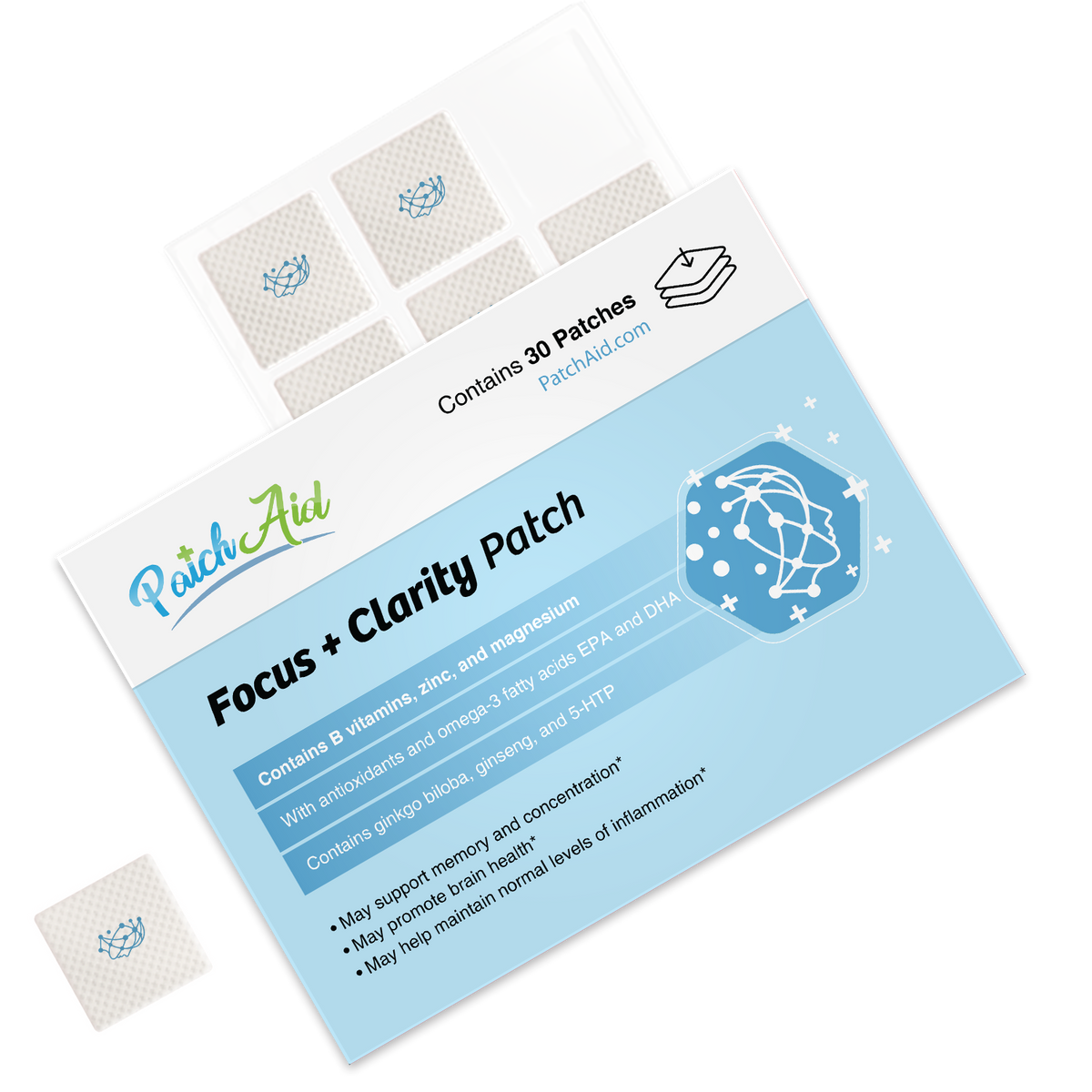 Focus and Clarity Vitamin Patch