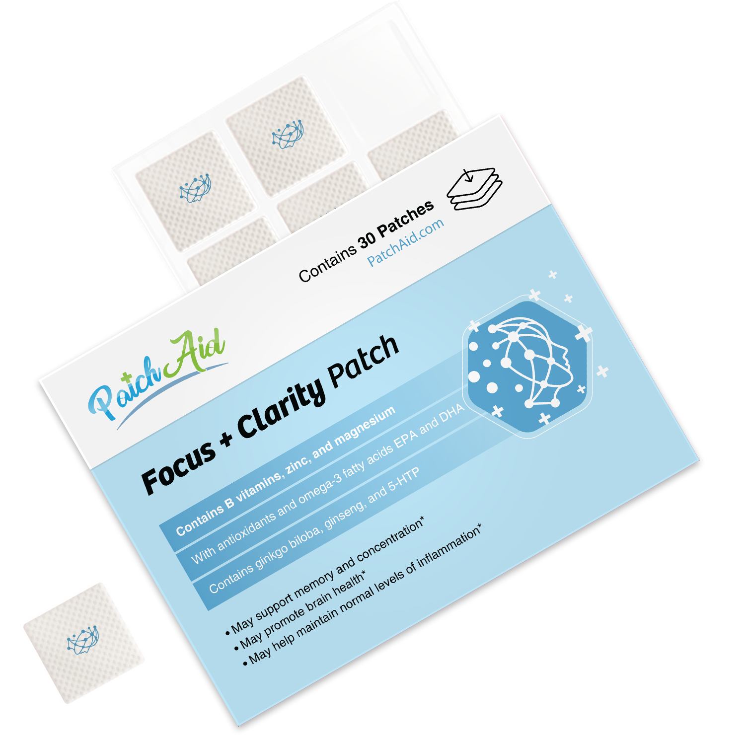 Focus and Clarity Vitamin Patch