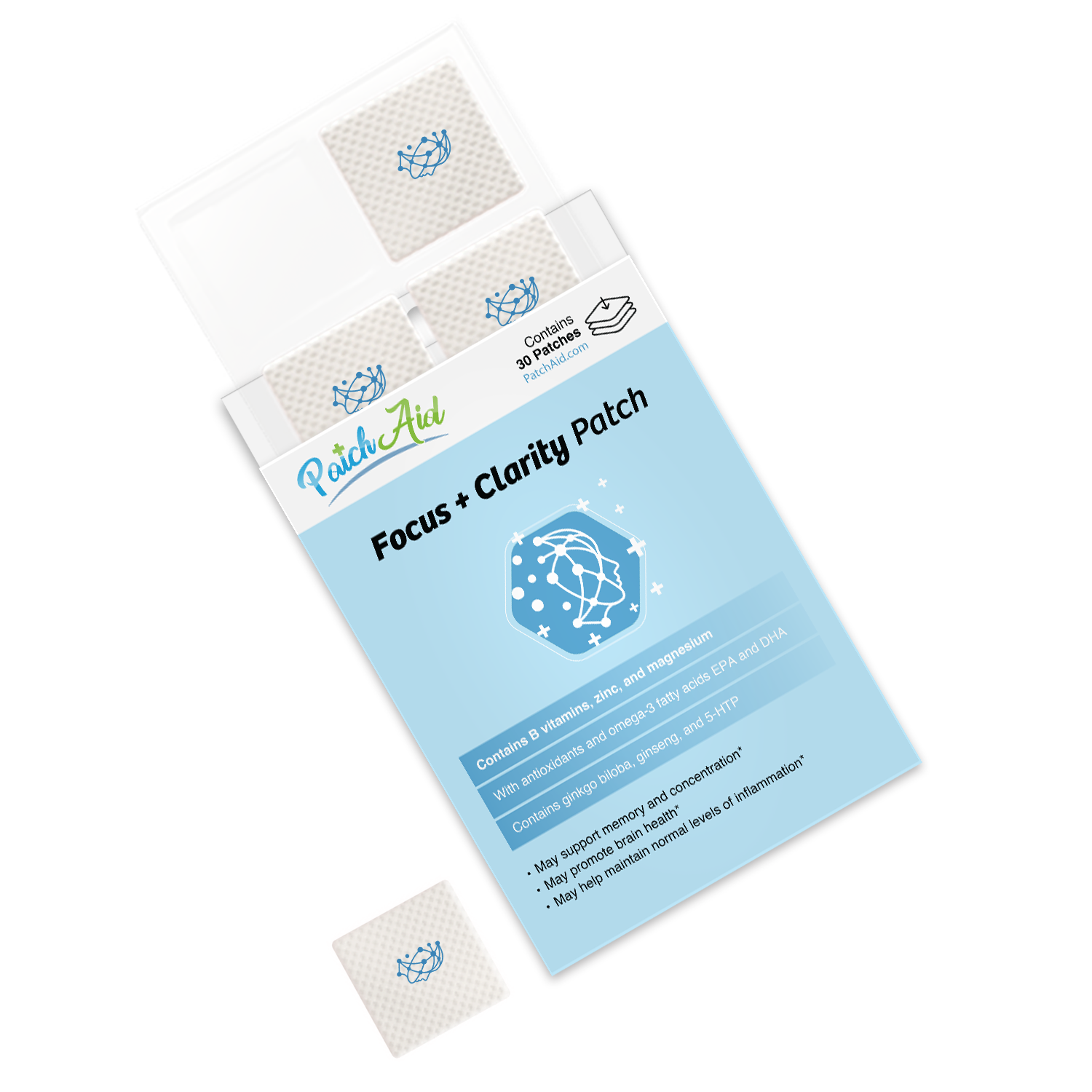 Focus and Clarity Vitamin Patch