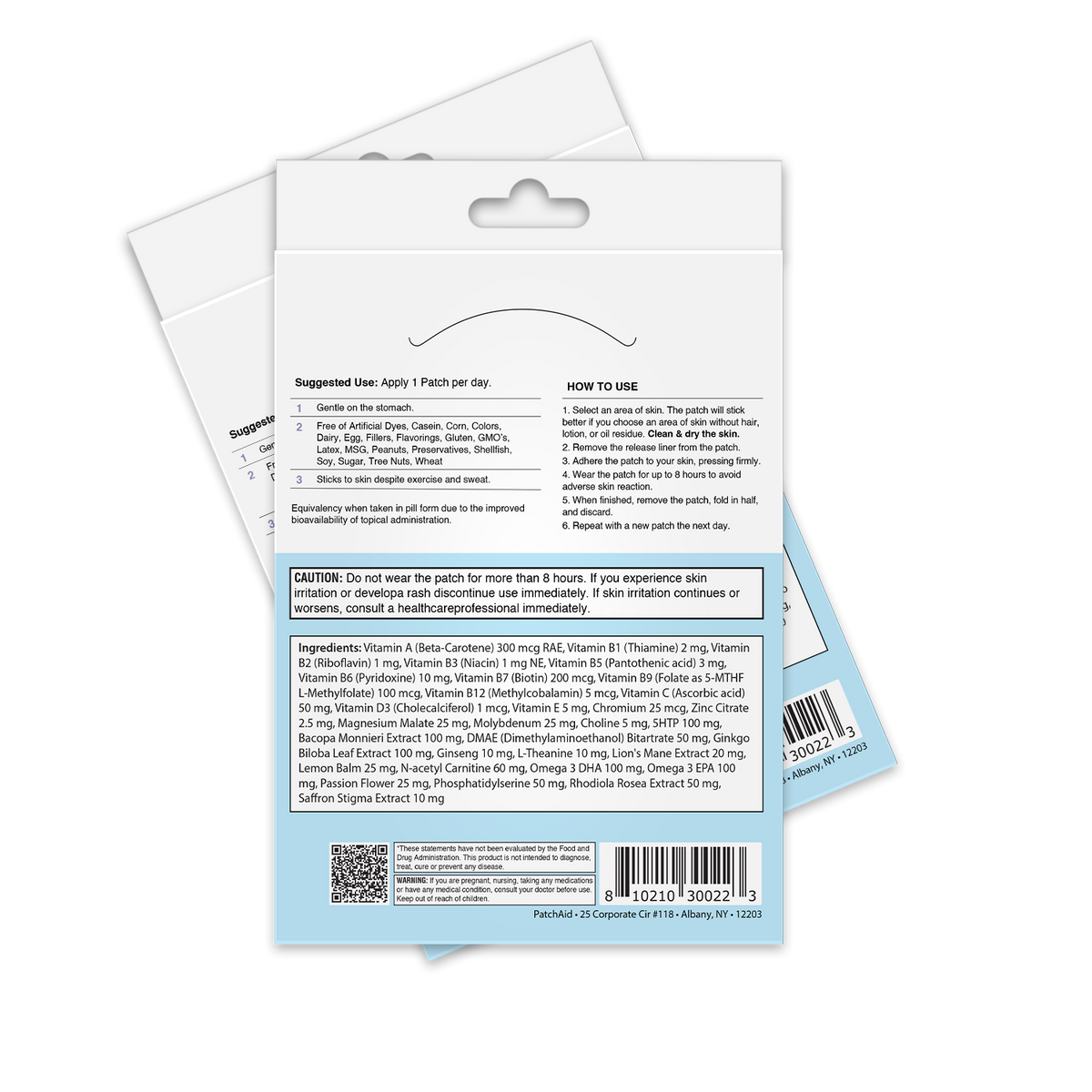 Focus and Clarity Vitamin Patch
