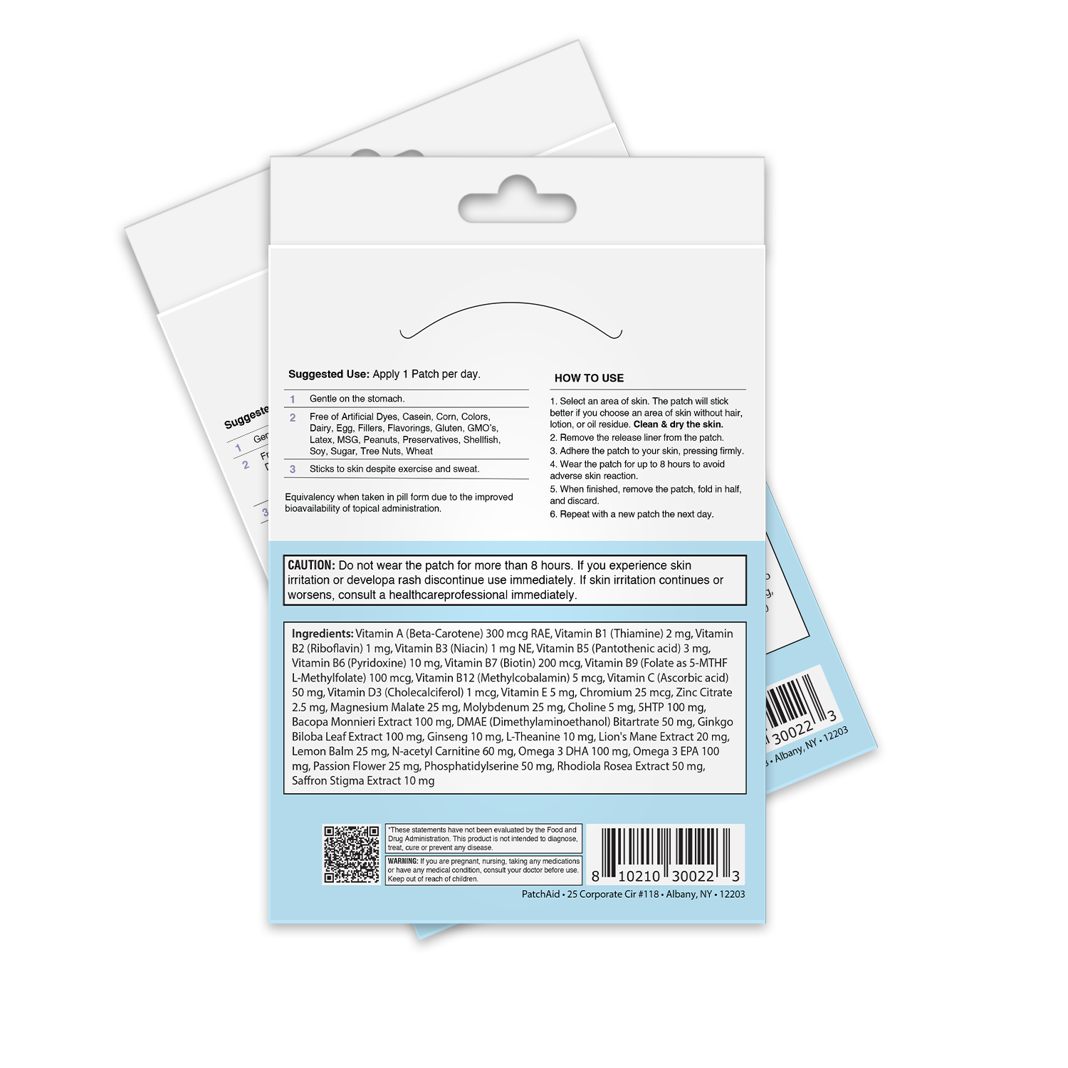 Focus and Clarity Vitamin Patch