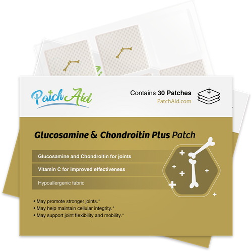 Glucosamine and Chondroitin Topical Plus Vitamin Patch