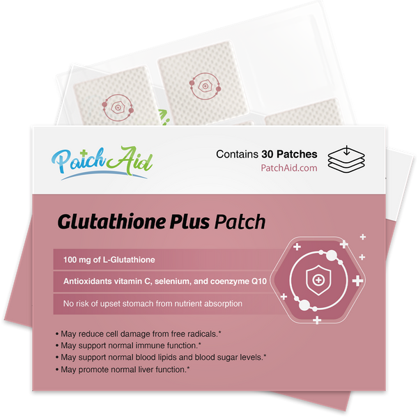パッチ　グルタチオン　glutathione Glutathione Plus Patch by PatchAid - only $9.85 on PatchAid.com!