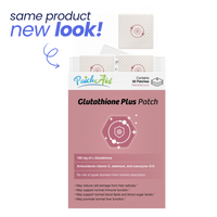New vertical package for Glutathione Plus Patch