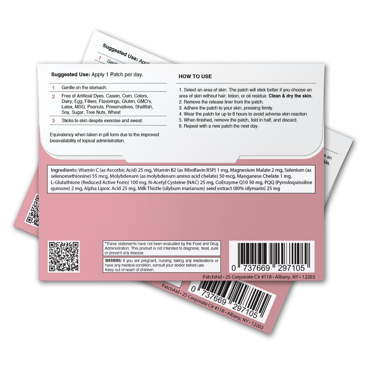 Glow & Renew Duo: NAD+ & Glutathione by PatchAid - only $9.85 on PatchAid.com! Glow & Renew Duo: NAD+ & Glutathione by PatchAid - only $9.85 on PatchAid.com!