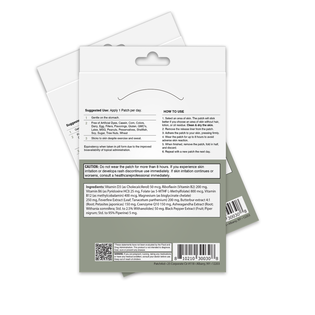Headache Support Patch