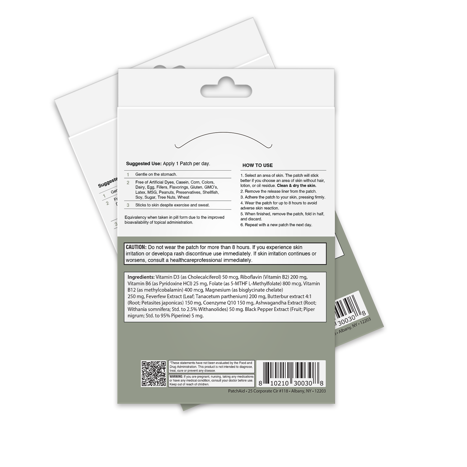 Headache Support Patch