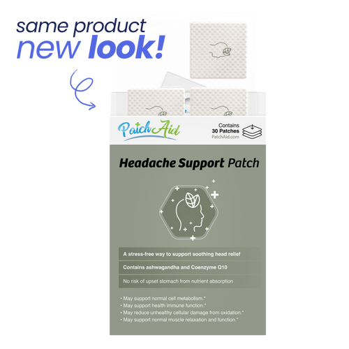 Same product, new look - Headache Support Patch