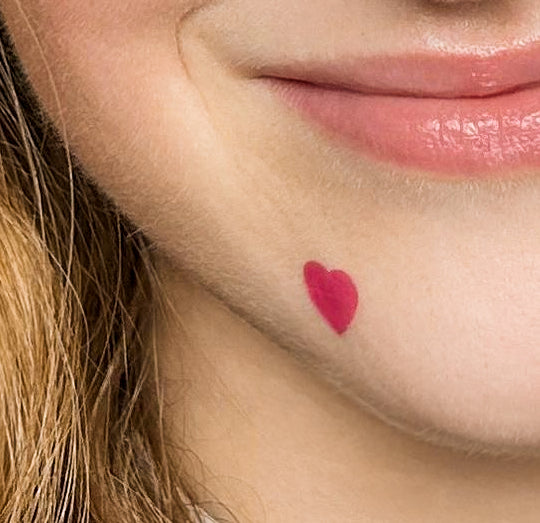 Pimple Patch Hearts – 72 Hydrocolloid Patches in 2 Heart Sizes with Tea Tree Oil