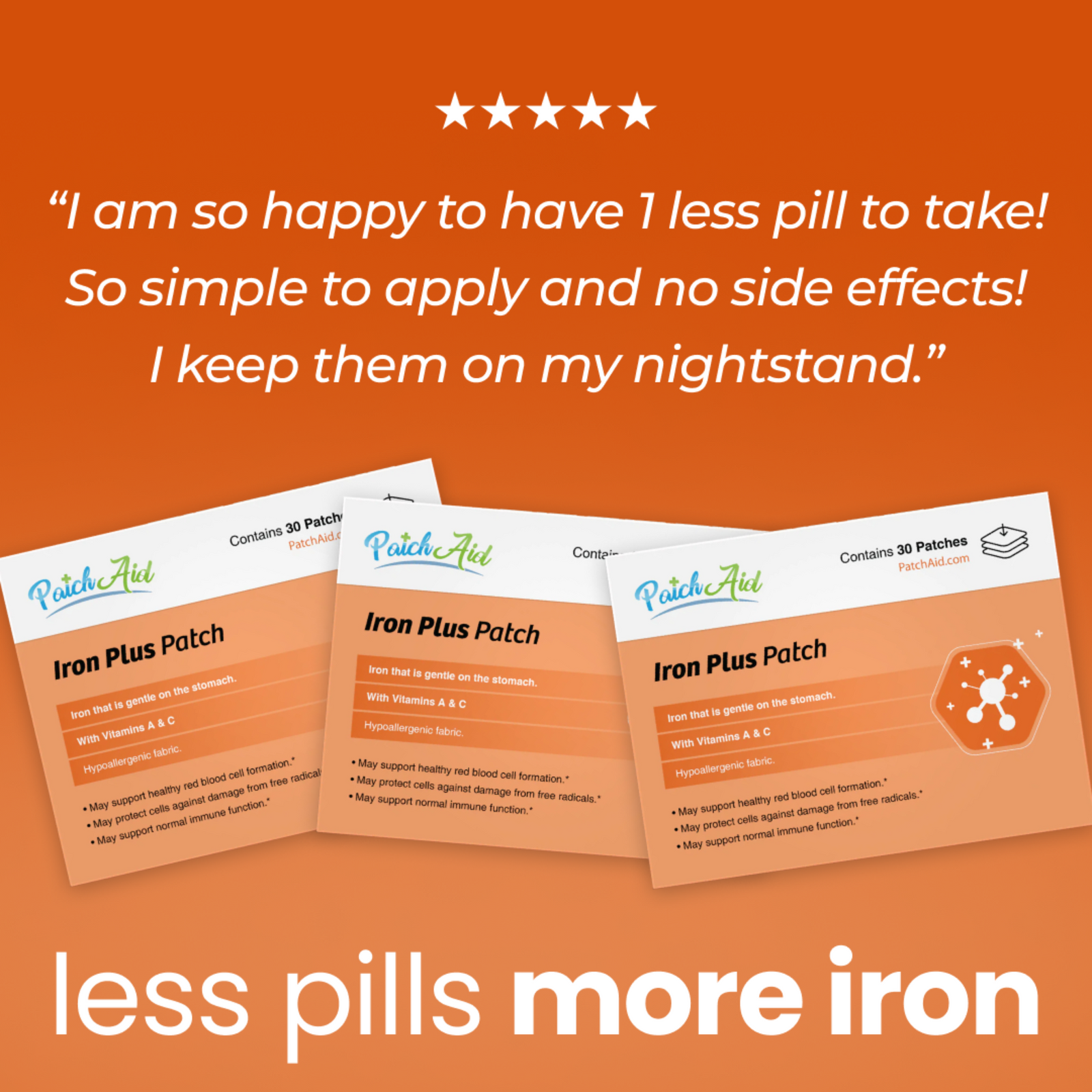 Iron Plus Vitamin Patch