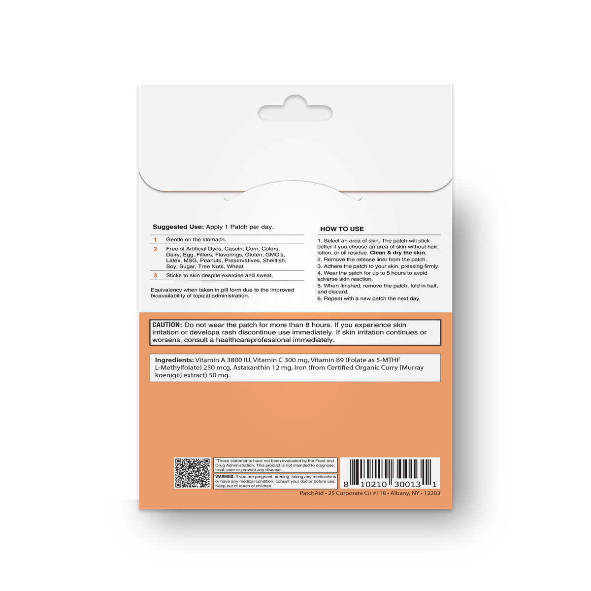 Iron Plus Vitamin Patch