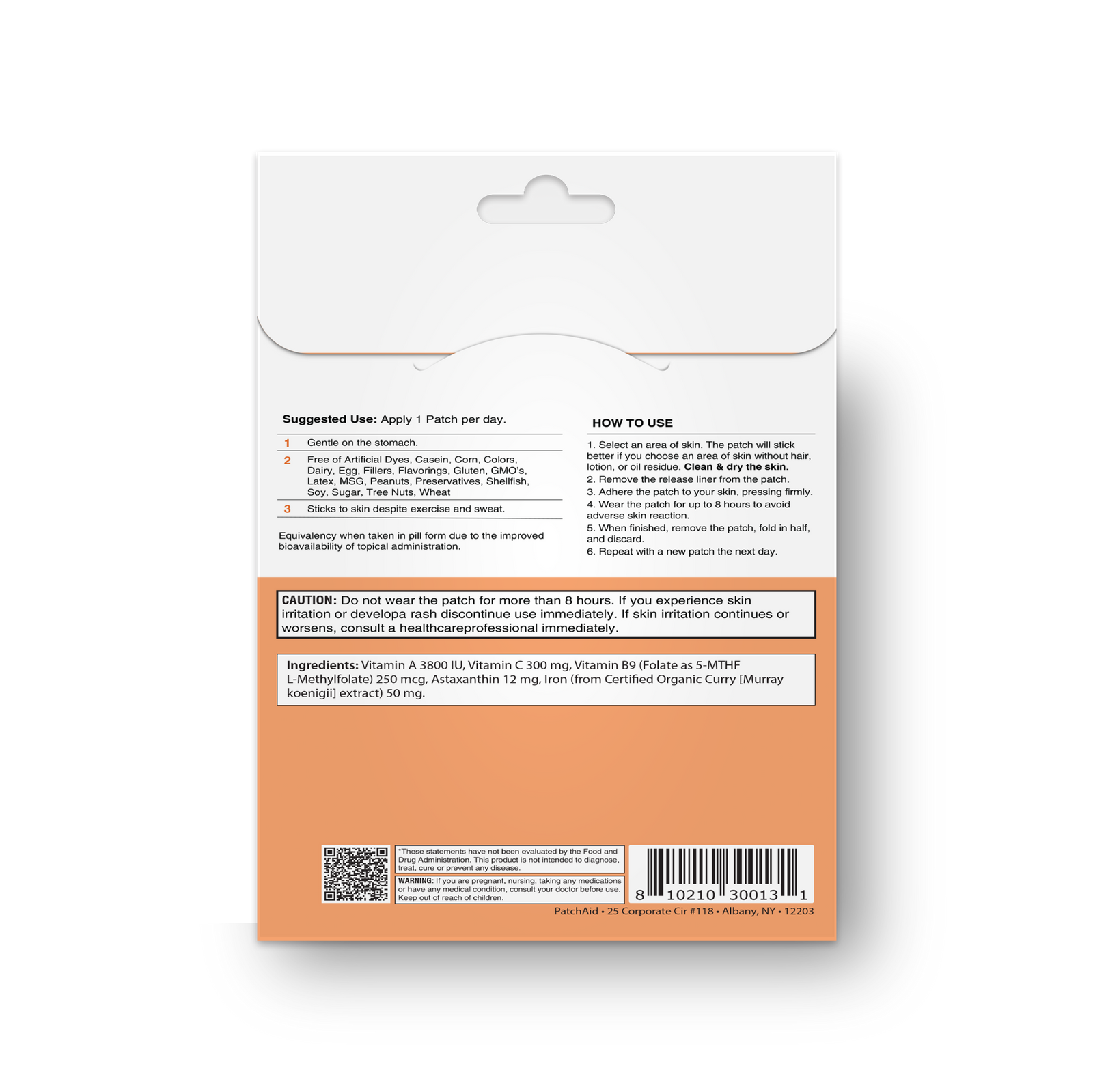 Iron Plus Vitamin Patch