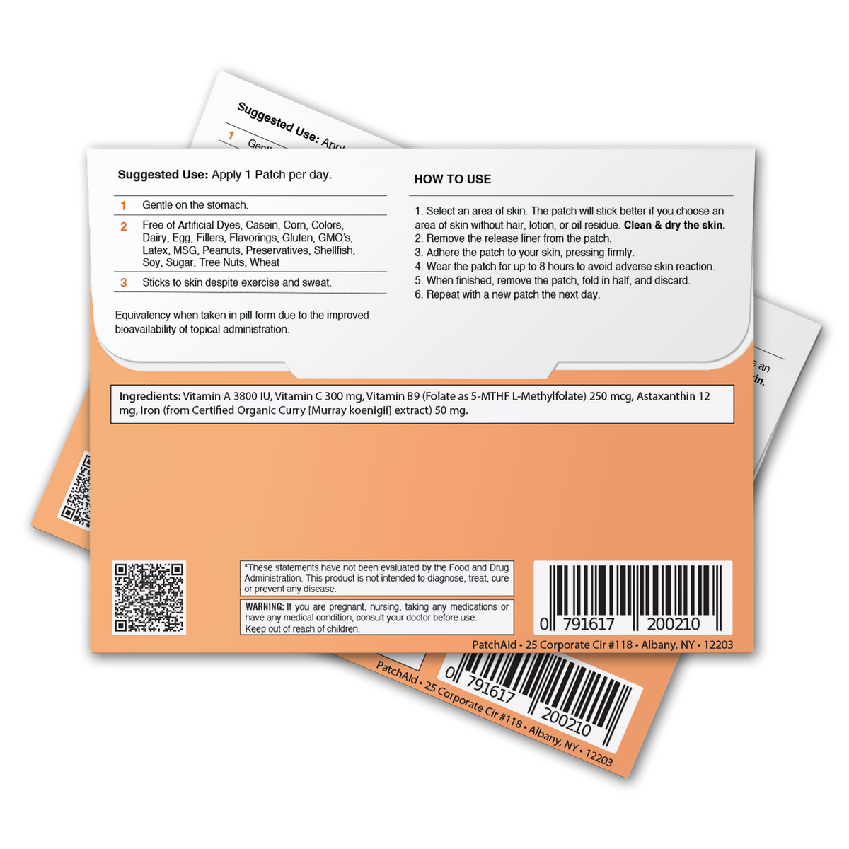 Duodenal Switch Vitamin Patch Pack