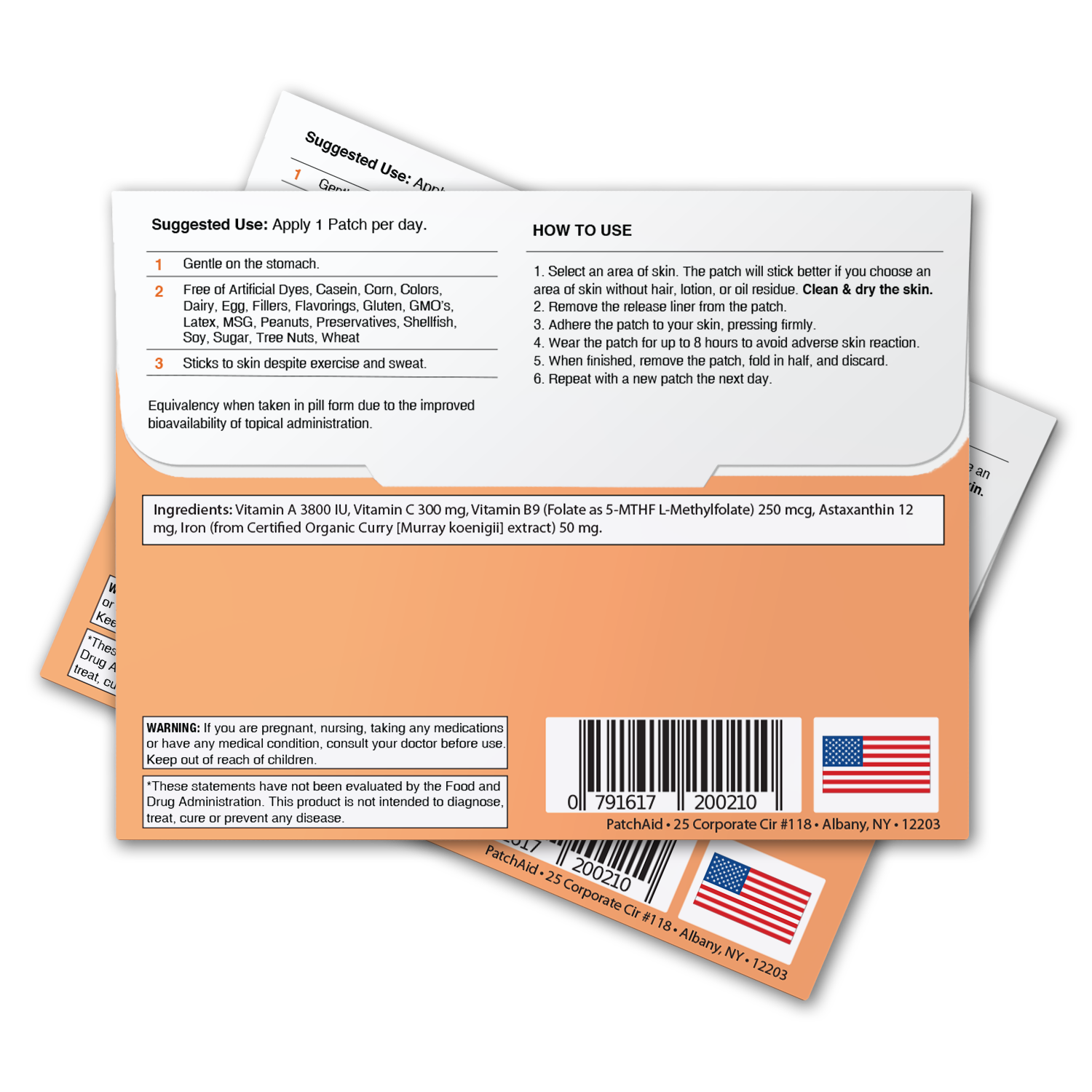 Duodenal Switch Vitamin Patch Pack