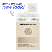 Keto BHB Plus Patch - same product, new look