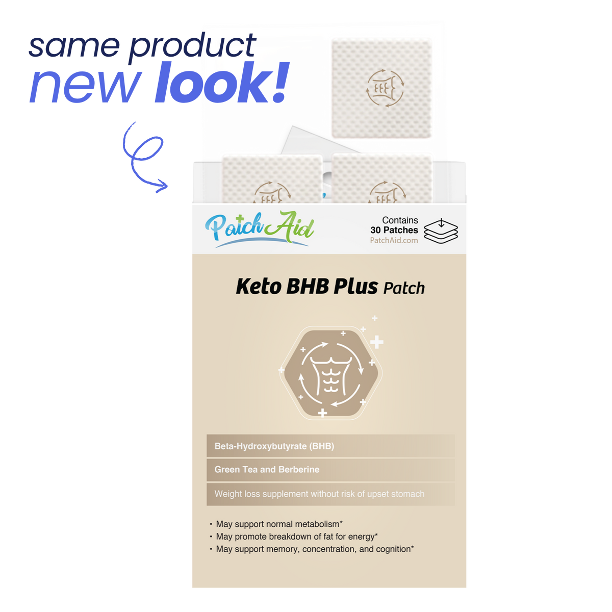 Keto BHB Plus Patch | Patch, Don't Pill