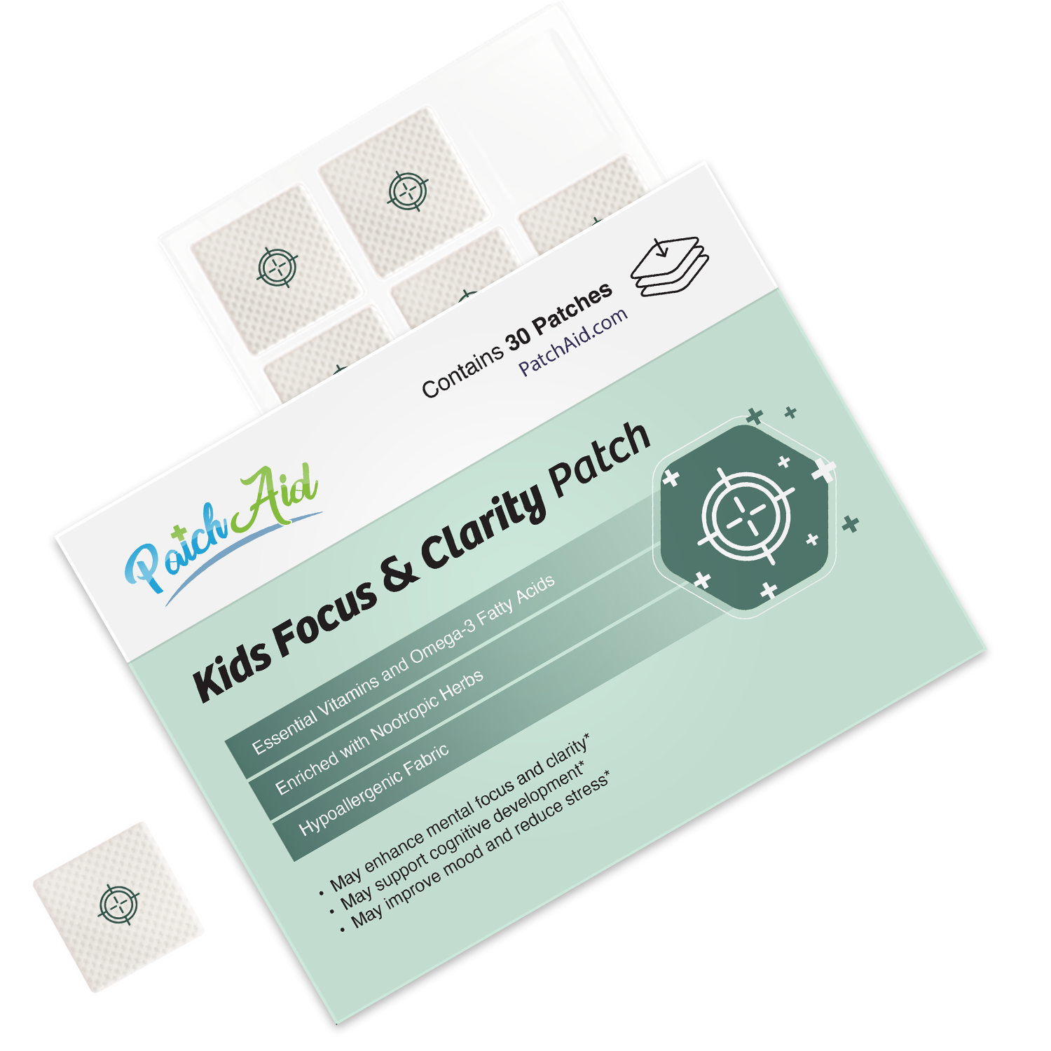 Focus Patch Stickers Kids Focus & Clarity Patch