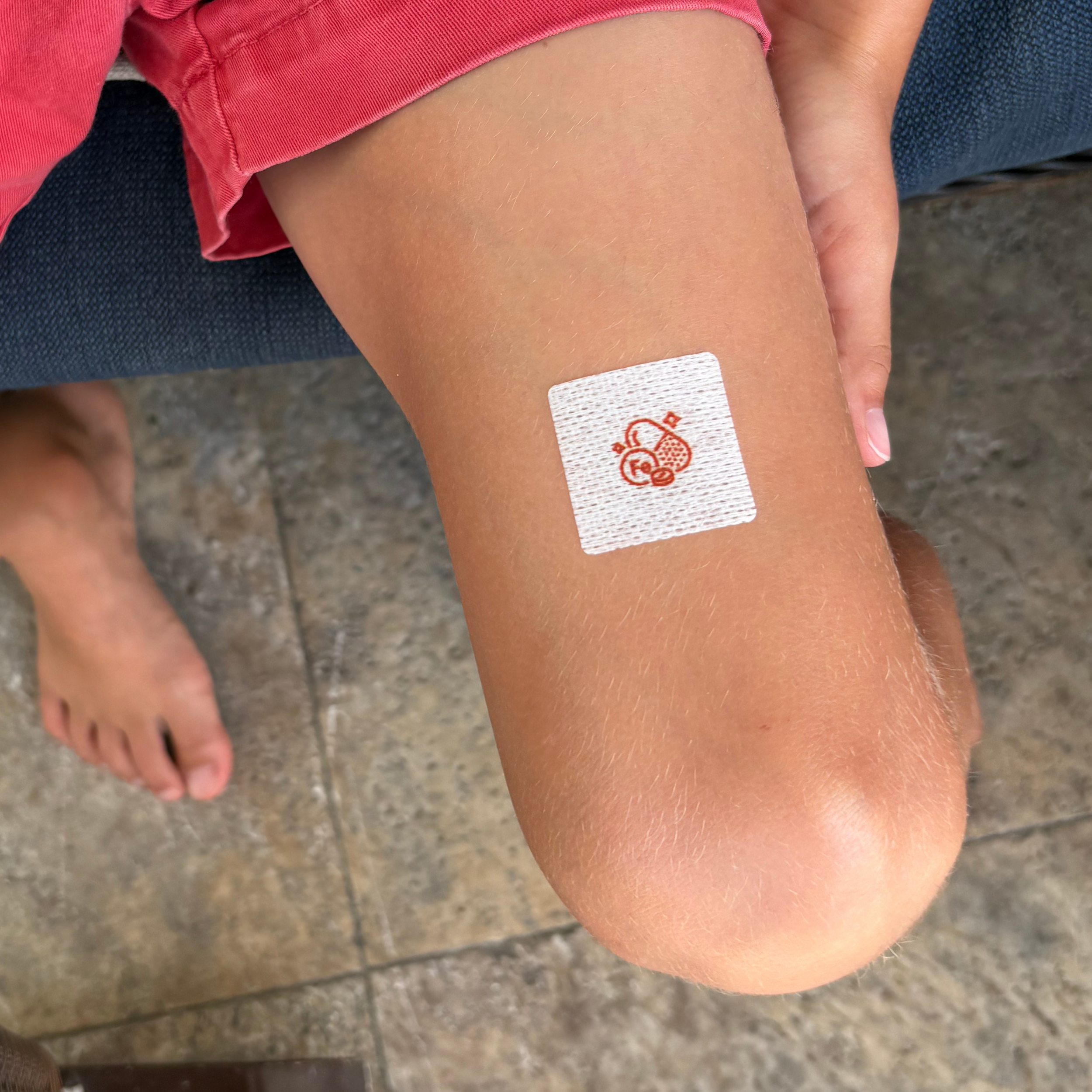 Try R Plus Patch Kids Iron Plus Patch