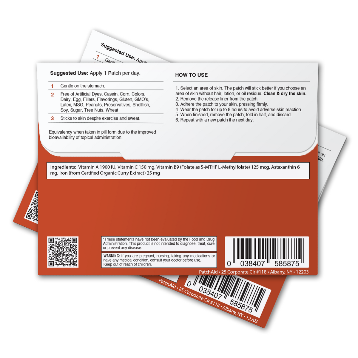 Kids Iron Plus Patch