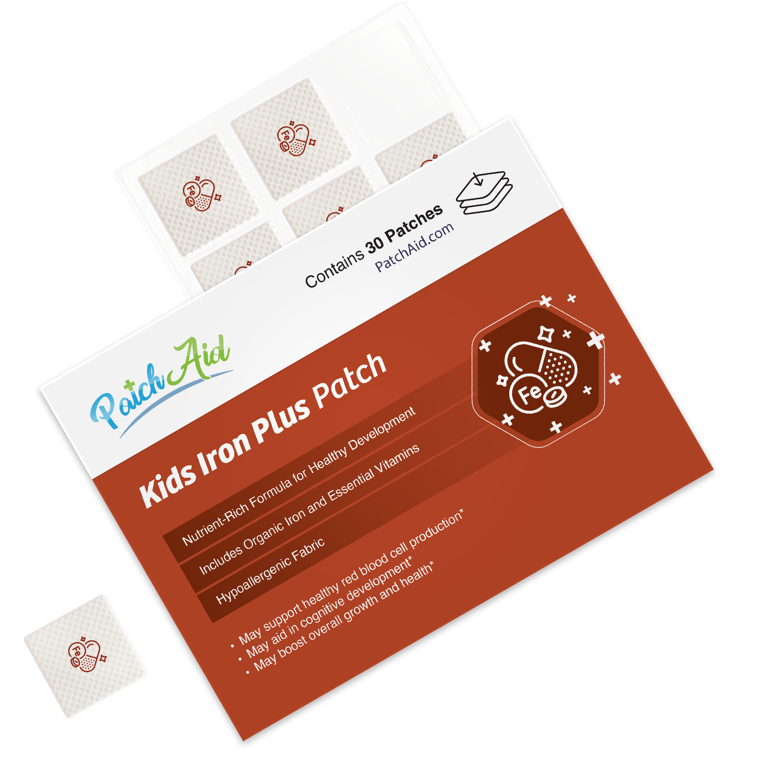 Try R Plus Patch Kids Iron Plus Patch