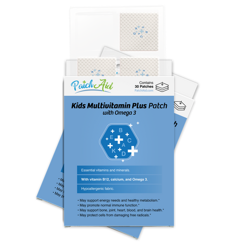 Kids Multivitamin Plus with Omega-3 Topical Patch