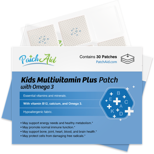 Kids Multivitamin Plus with Omega-3 Topical Patch