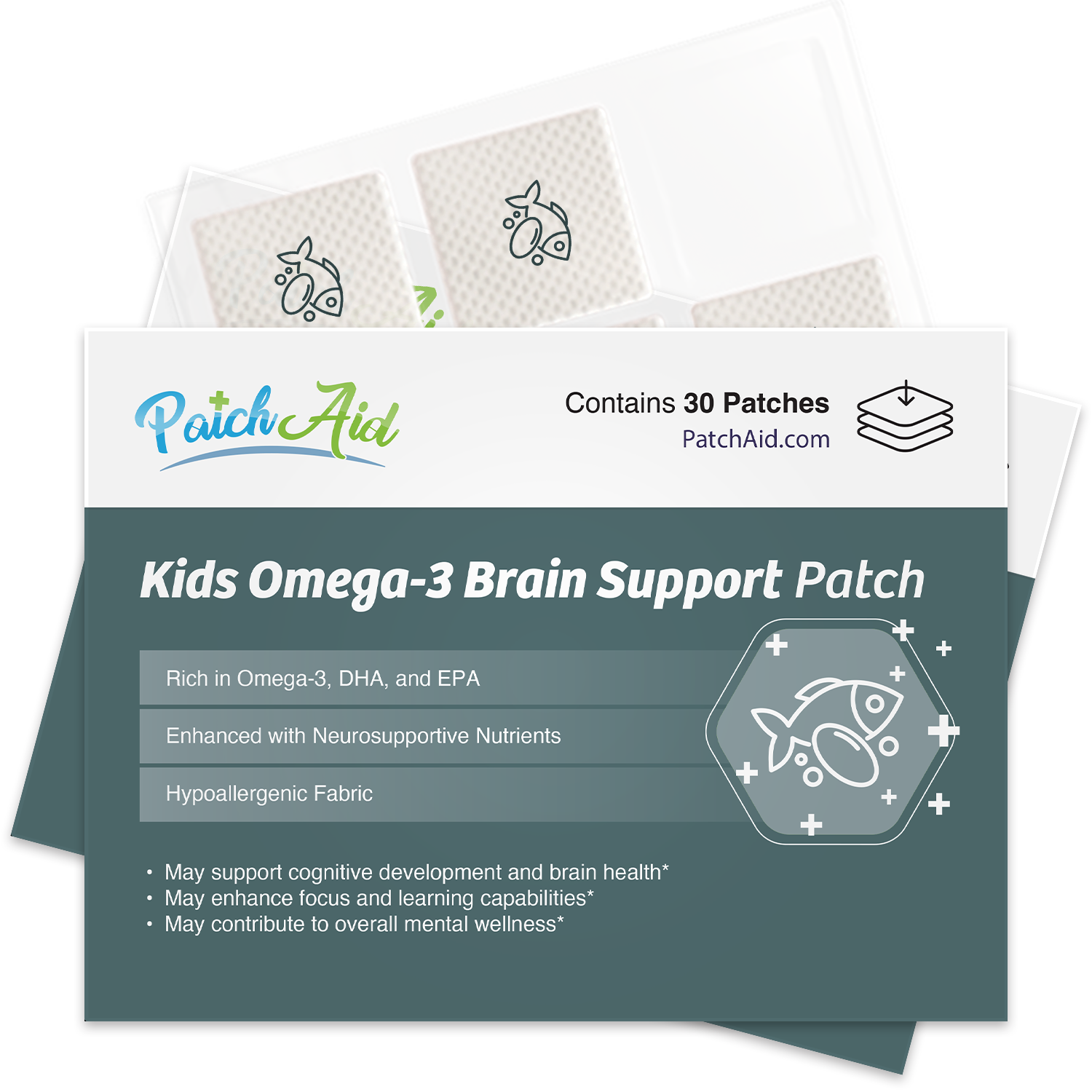 Kids Omega-3 Brain Support Patch